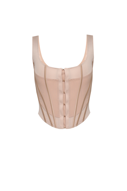 Corseté blush pink