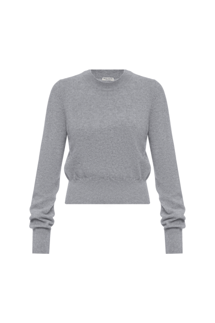Cashmere jumper gray