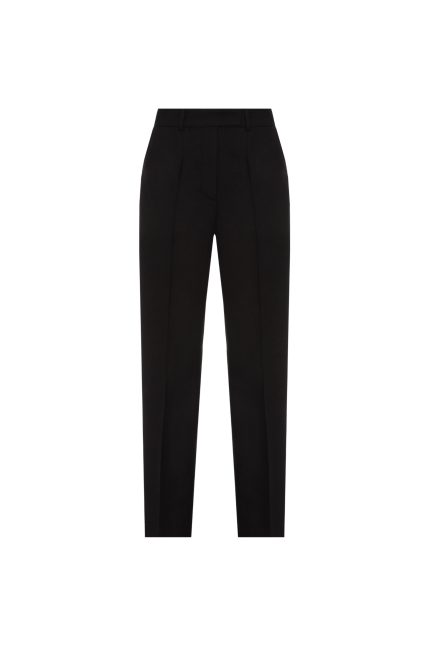 Straight trousers black