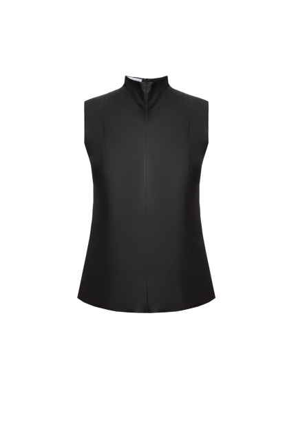 Sleeveless fitted top
