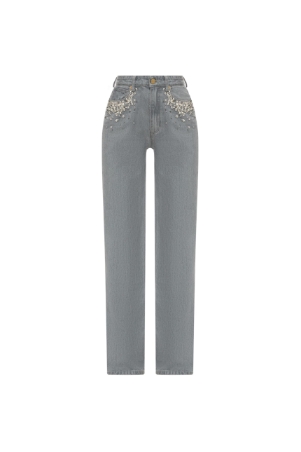 Crystal straight jeans