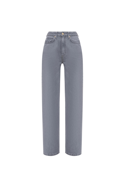 Straight jeans light gray